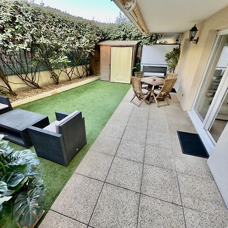 Regent Cote D'Azur Air-Conditioned, Pool, Garden & Parking Villeneuve-Loubet Bagian luar foto